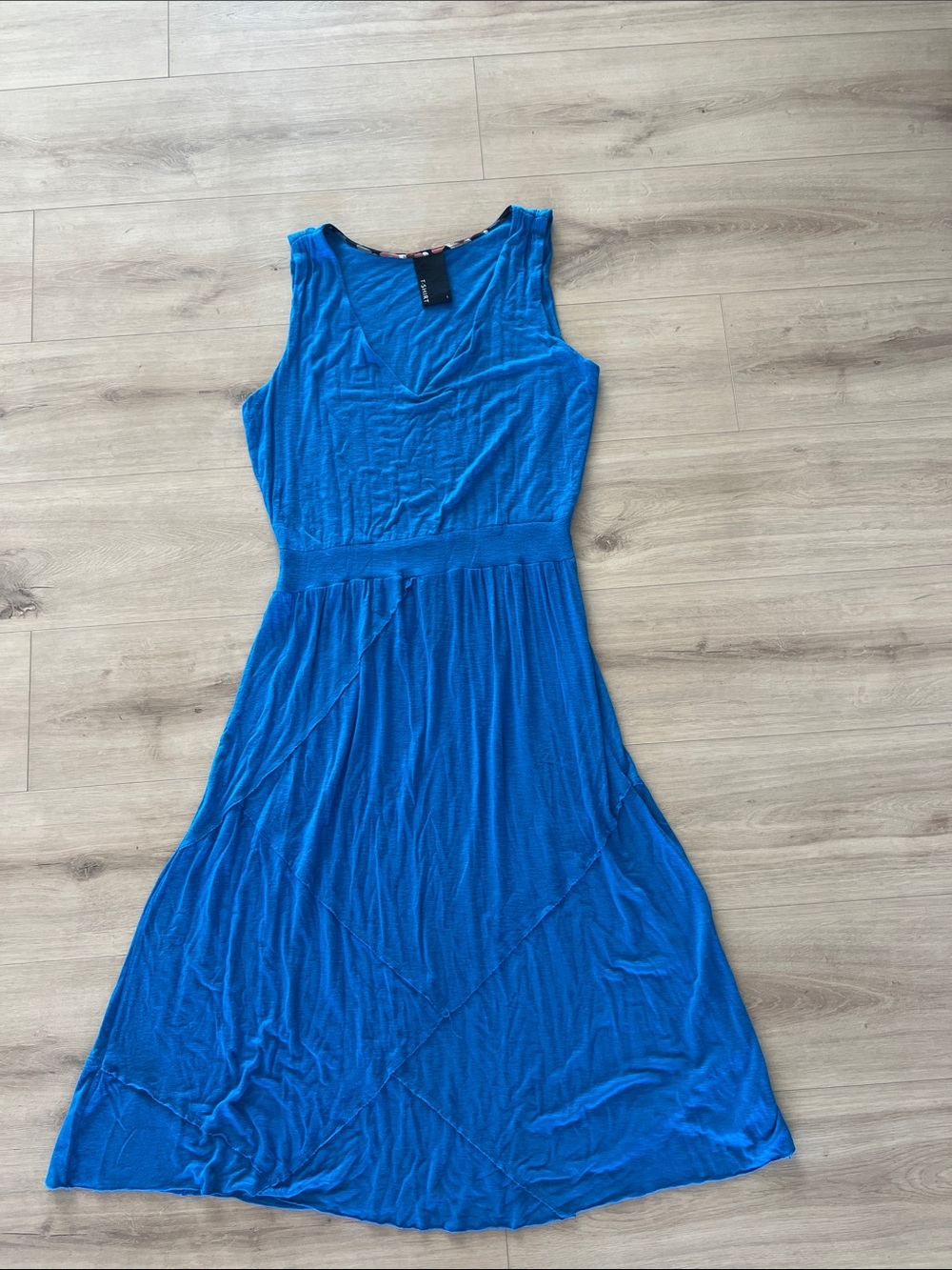 dolan Royal Blue Sleeveless Midi Dress